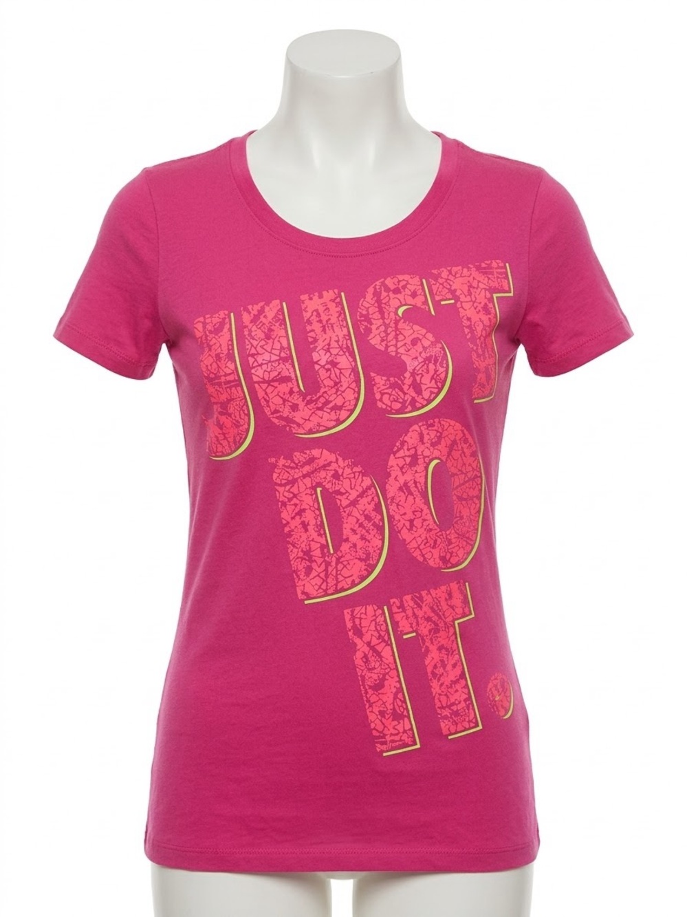 Nike Women’s Hot Pink 'Just Do It' Short Sleeve Tee